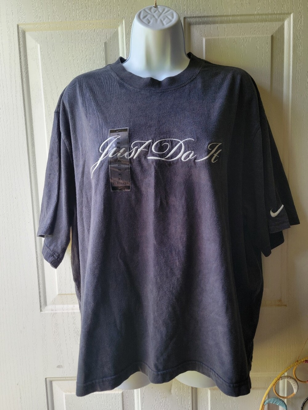Nike Loose Fit Just Do It Logo Shirt Size XL